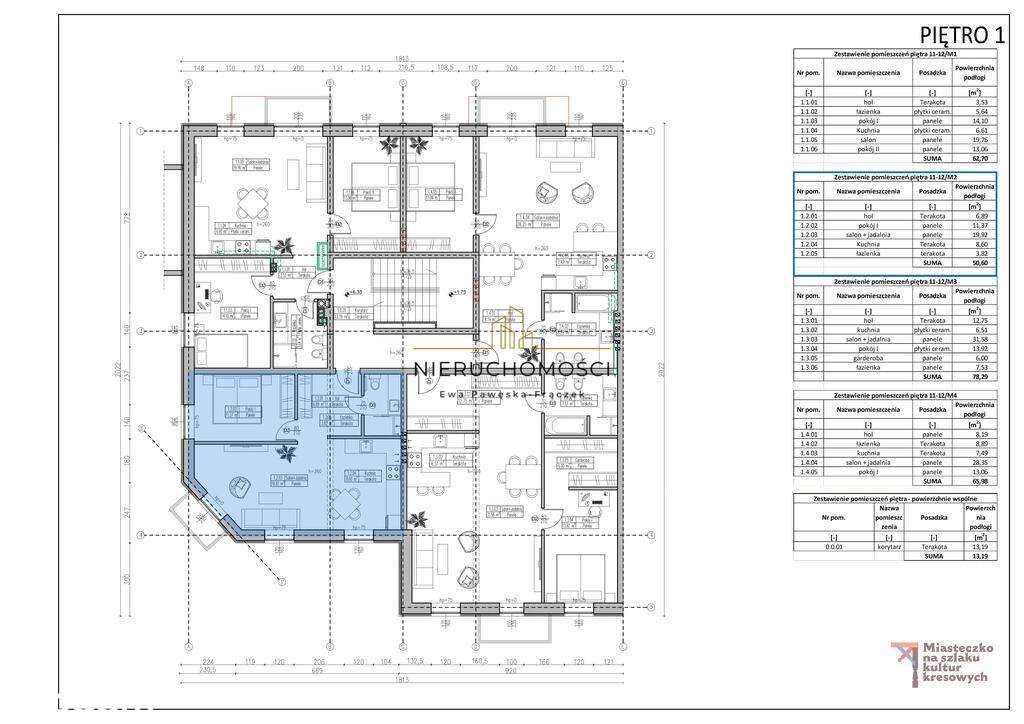 Mieszkanie I piętro balkon- Miasteczko Kresowe - Pełny obrazek: 4/15