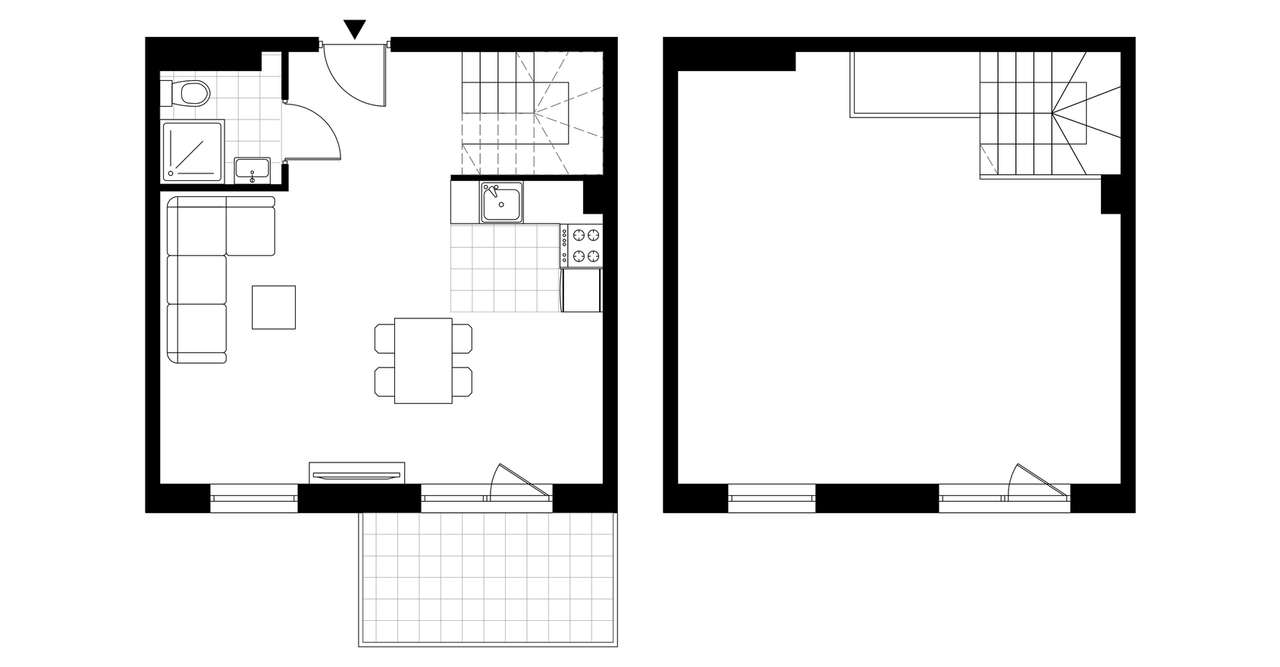 3-pokojowe mieszkanie 66m2 + balkon - Pełny obrazek: 4/9