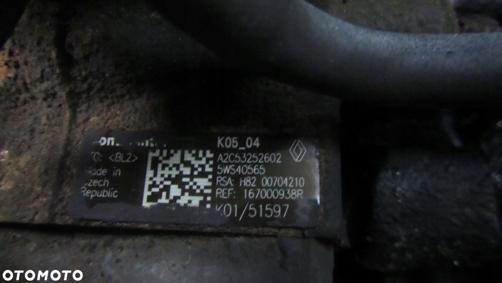 NISSAN JUKE F15 1,5 SILNIK SŁUPEK K9KB410 15- - 7