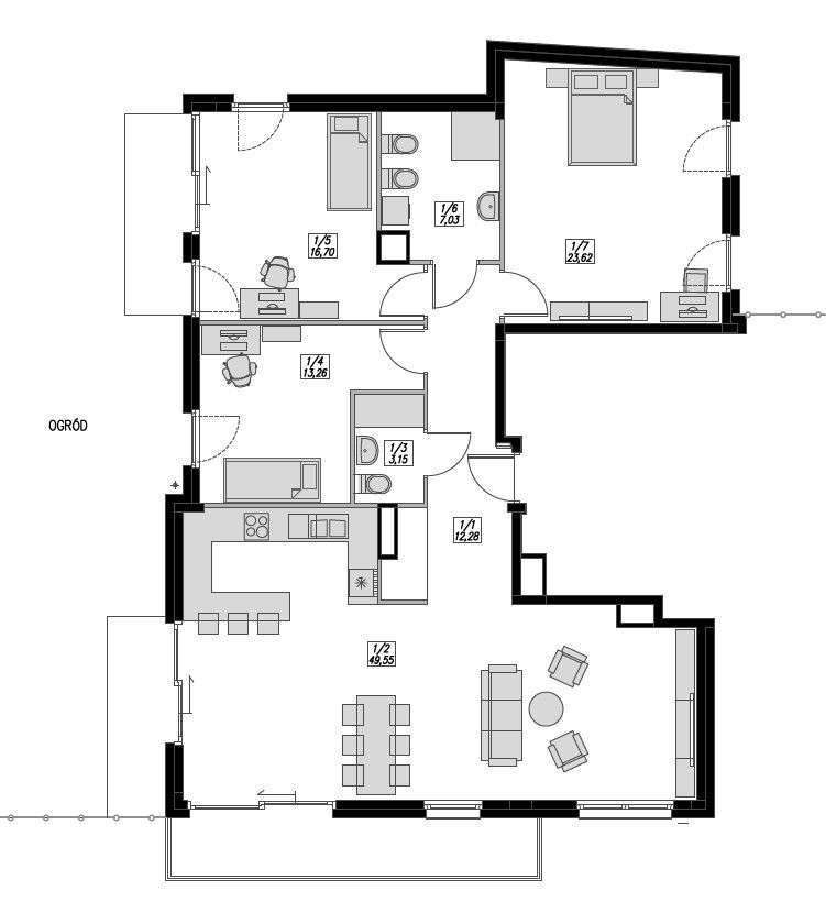 Apartament premium 125m² z ogrodem | Gdynia - Pełny obrazek: 2/10