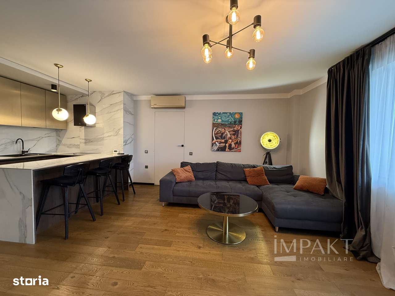 Apartament ultrafinisat cu 2 camere! - Imagine principală: 4/19