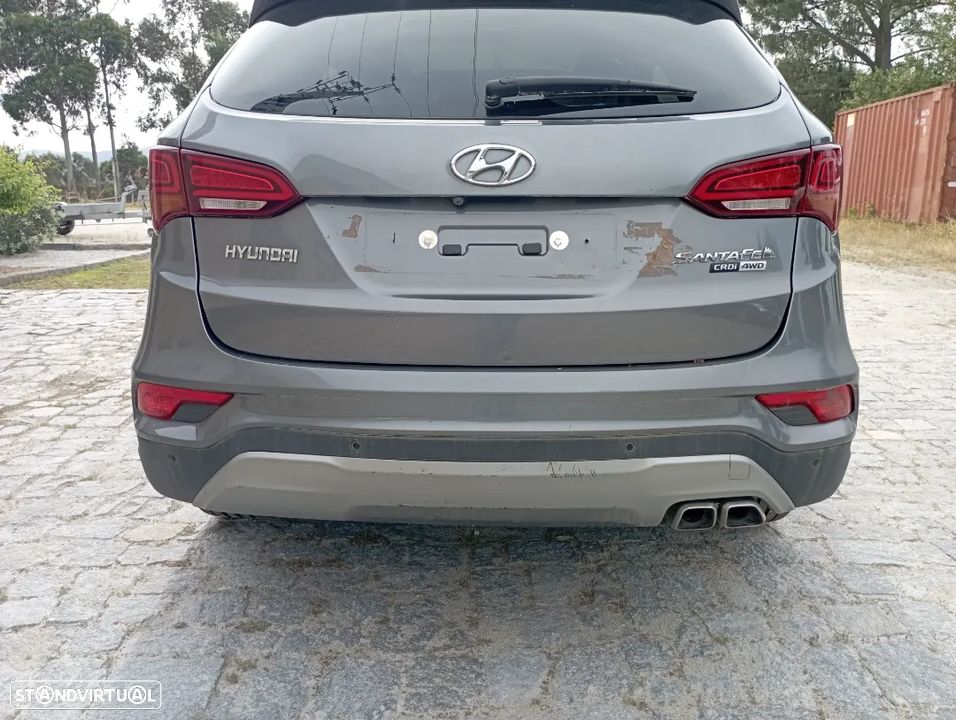 Peça - Para Choques Tras Hyundai Santa Fé 2015