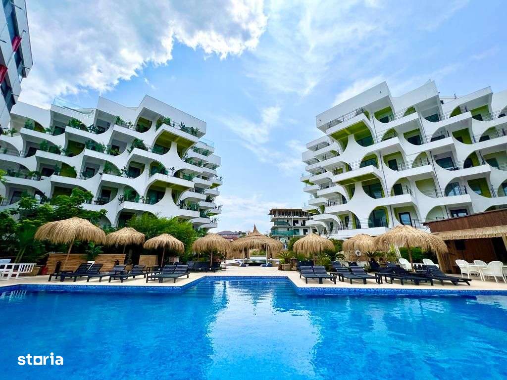 SUPAER PROMOȚIE!! Apartament cu 2 camere in resort cu piscină!-9