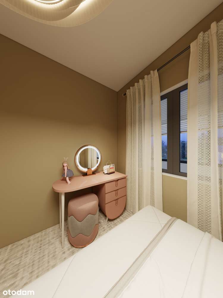 Nowoczesny szeregowiec w Miękini – funkcjonalny układ i ogródek-8