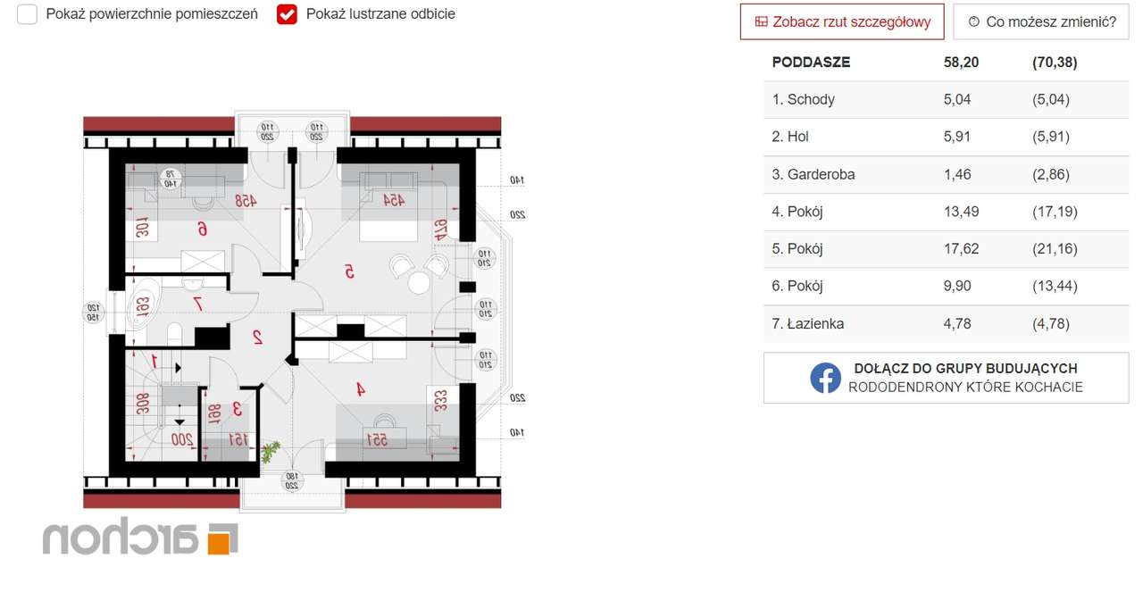 Dom wolnostojący -4 sypialnie,gotowy do zakupu-15