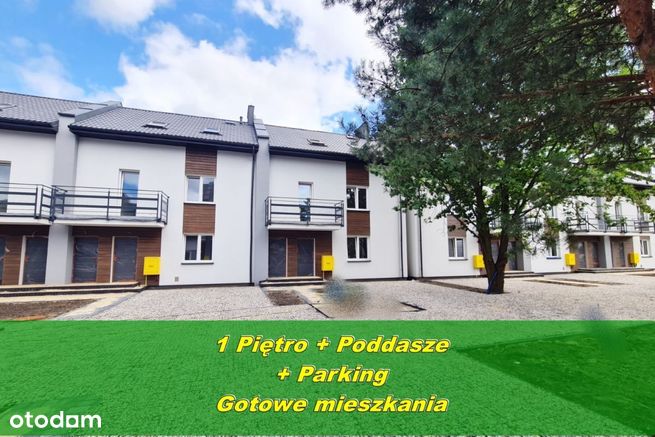 Gotowe 2-poziomowe ok. 140 m2, Piętro + Poddasze