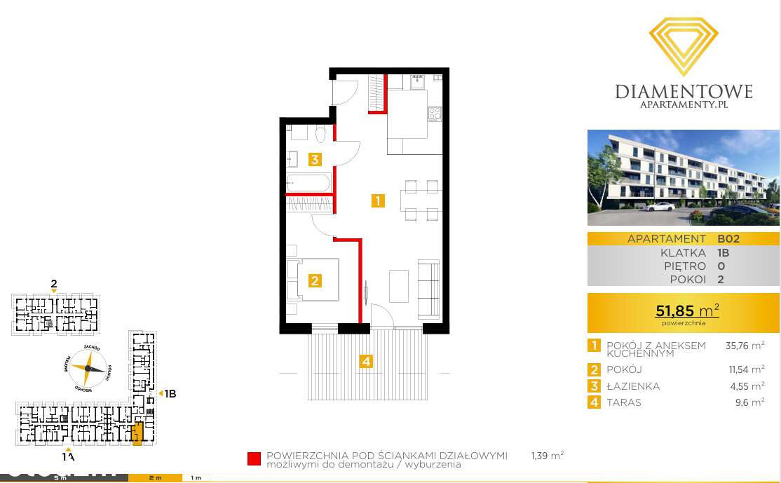 Nowoczesne 3 pokoje z dużym salonem 30 m² | Garderoba | 3 piętro-11
