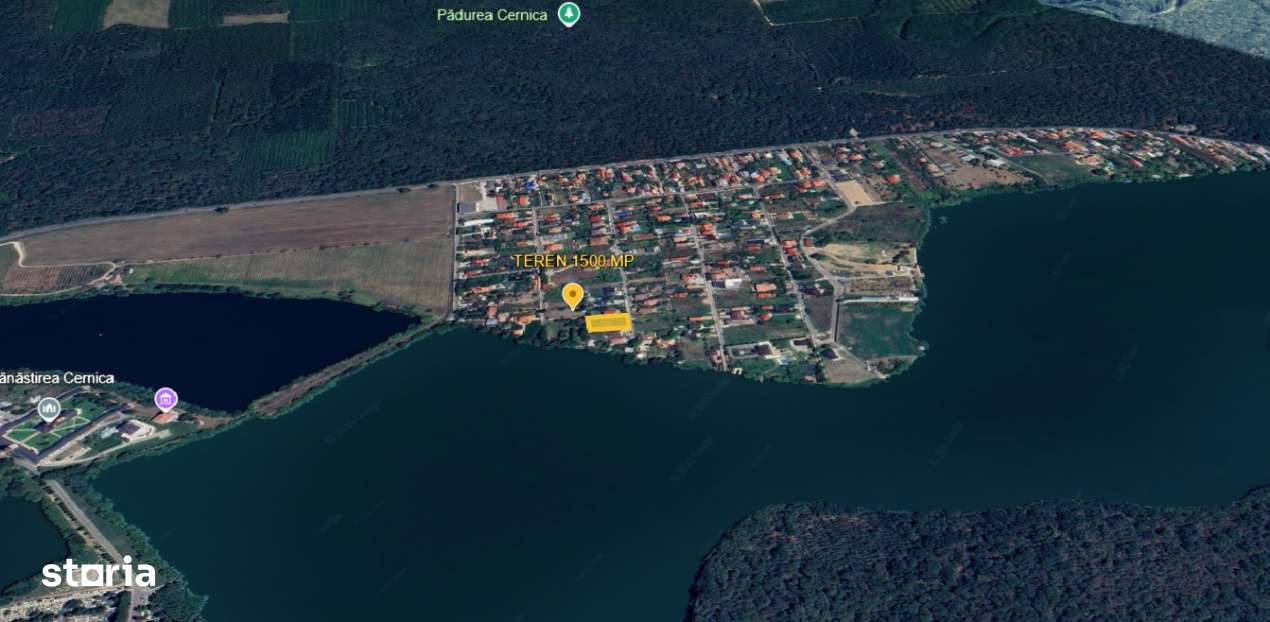 De Vanzare Teren Cernica Strada Luceafarului Zona Lac Padure 1500 MP F - Imagine principală: 2/5