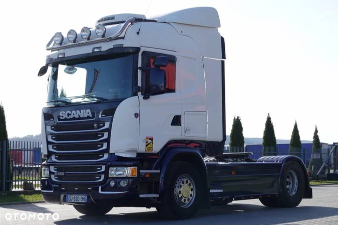 Scania R 450 / RETARDER / KLIMA POSTOJOWA / EURO 6 / SPROWADZONA / - 4