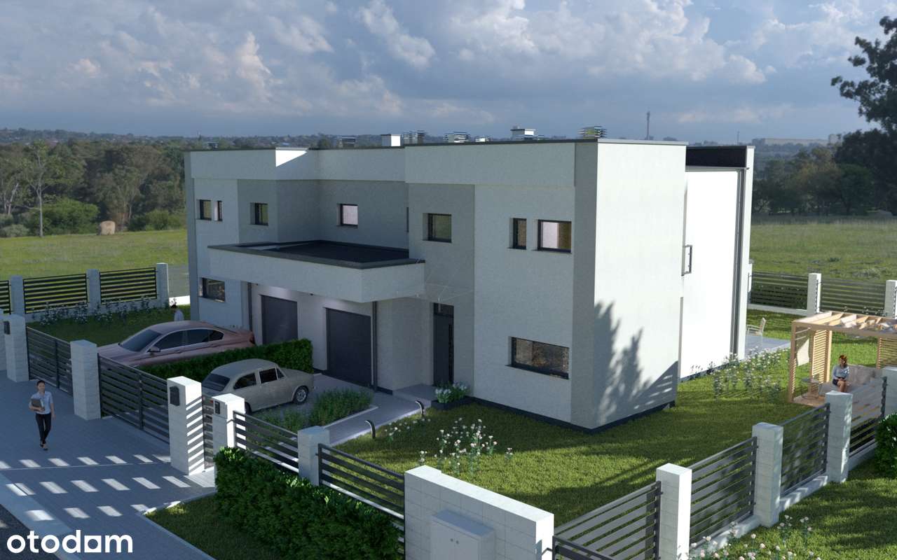 Nowoczesny dom z garażem w doskonałej lokalizacji Łomianki - Pełny obrazek: 3/16