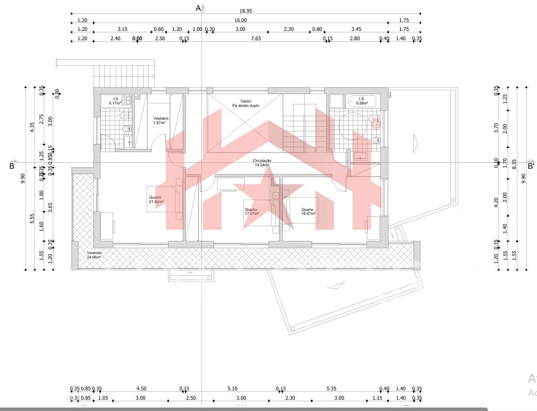 Moradia T4+1 / 2 Suites / Parceiros-10