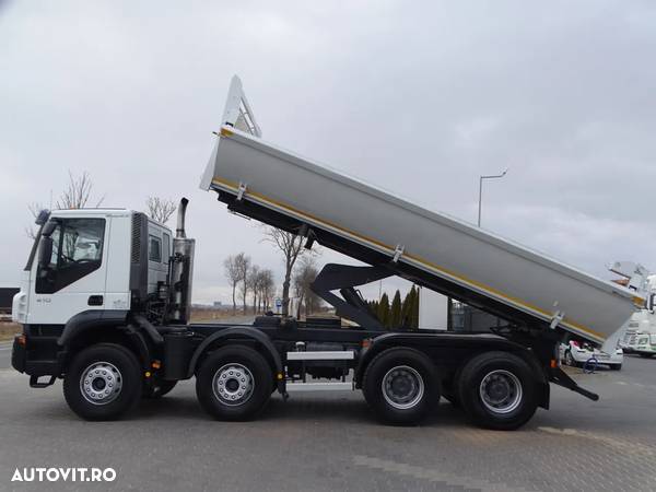 Iveco TRAKKER 410 / 8X4 / GHIDĂ PE 2 FETE / HIDROBOARD / AUTOMAT / 17 TONE CAPACITATE DE ÎNCARCARE / 2008 - 4