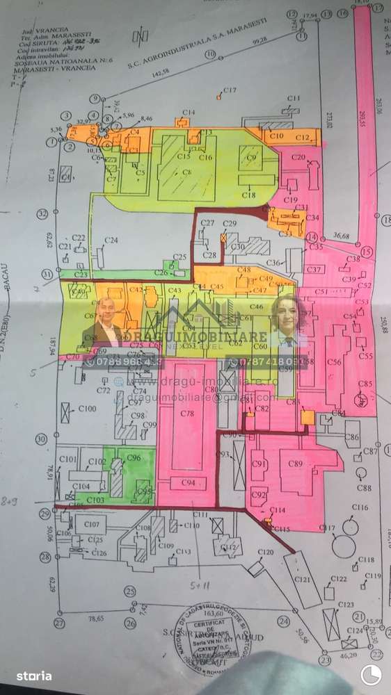 Teren intravilan la E 85/10 ha /Marasesti/Vrancea/Deschidere 400 m - Imagine principală: 2/5