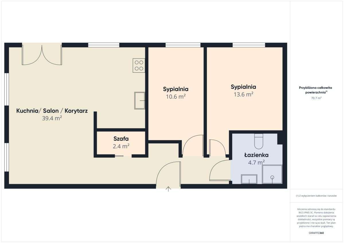 3 pokoje z ogródkiem na Osiedlu Pogodnym-16
