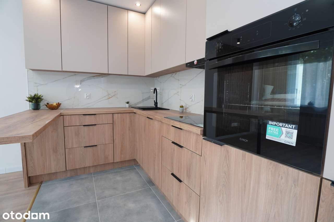 | 1 piętro + duży Balkon | 3x Pokoje | Po remoncie z nowym AGD |-3