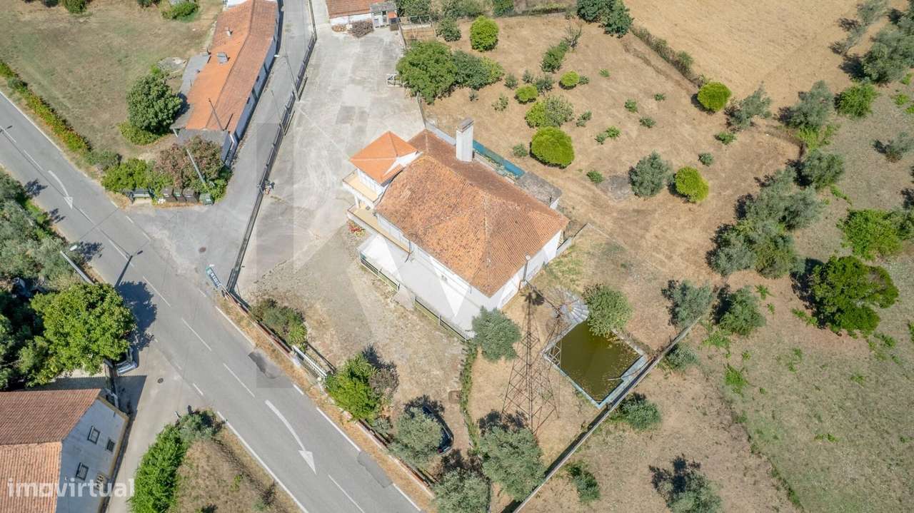 Quinta com 14.920m2 com Moradia T6 e Café em Tomar-52