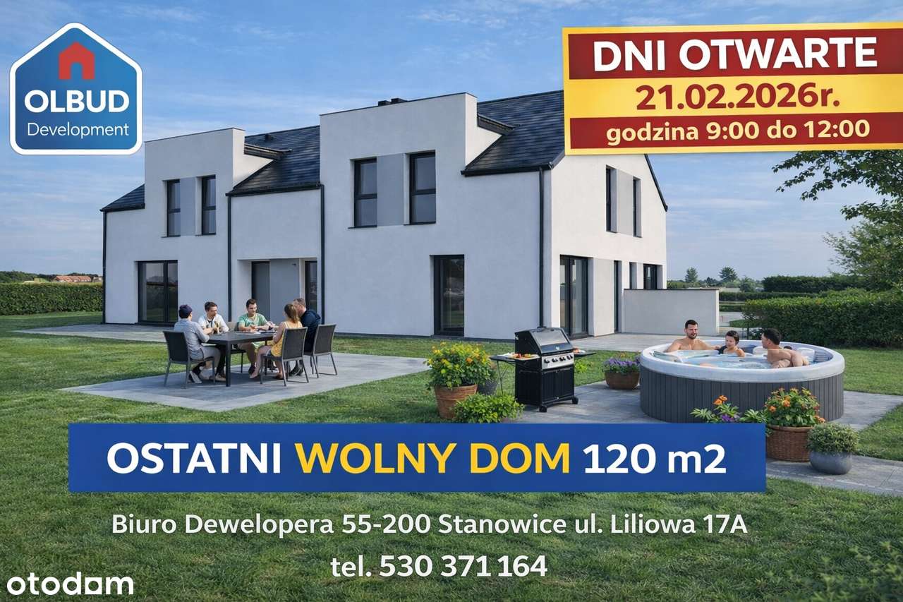 OSTATNI DOM - SPRZEDAŻ BEZPOŚREDNIA/ OGRÓD 94 m2 / 4 POKOJE-0
