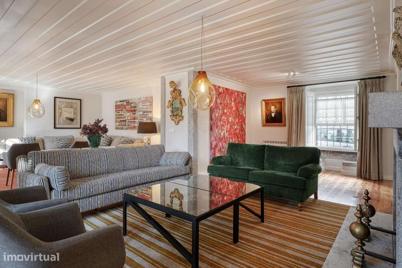 Villa Azzurra | Património do Século XVIII no centro de Cascais... - Grande imagem: 4/49