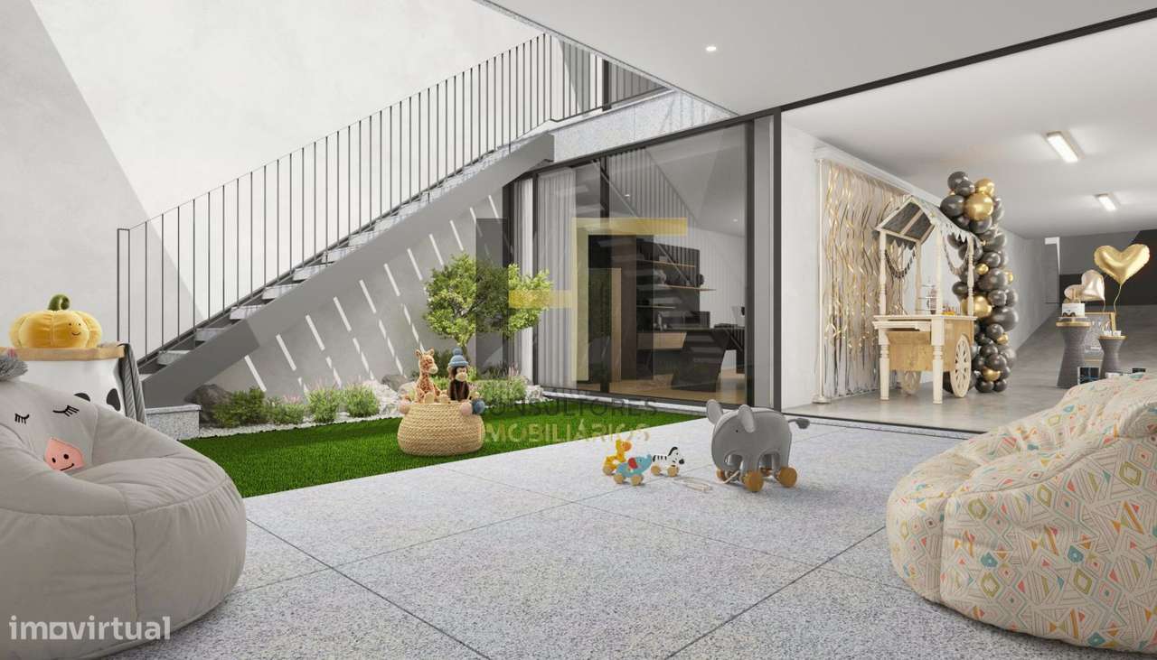 MORADIA T3 | 3 SUÍTES | BOX 2 VIATURAS | 2 FRENTES | VARANDA | JARDIM-18