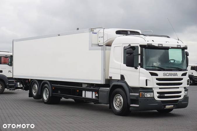 Scania P 410 / EURO 6 / CHŁODNIA + WINDA / 23 PALETY / OŚ SKRĘTNA / MAŁO UŻYWANA - 2