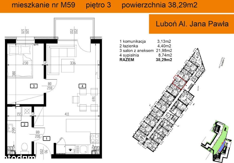 Świetne "M2" -Poznań/Luboń - do odbioru