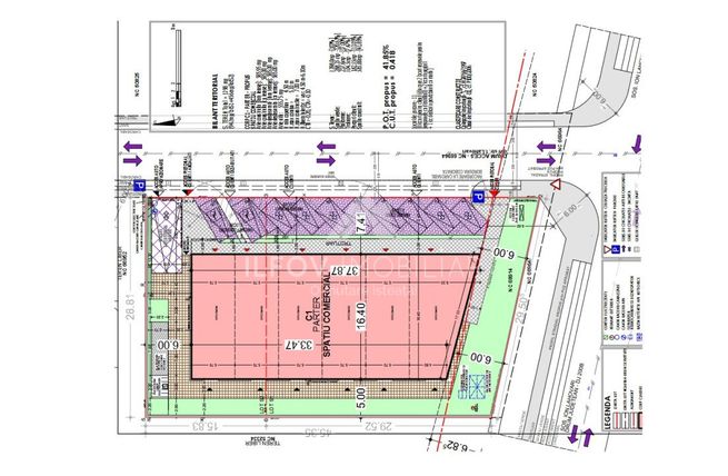 Teren 1398mp cu autorizatie spatiu comercial 585mp, randament bun-1