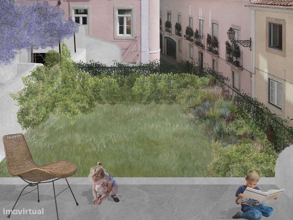 Moradia unifamiliar T4 com jardim em São Vicente de Fora - Grande imagem: 5/31