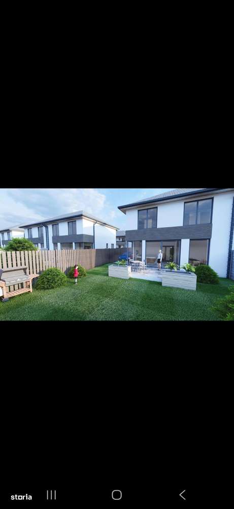 Casa 4 camere tip Duplex , predare la cheie, curte pavata, Selimbar-Tr-0