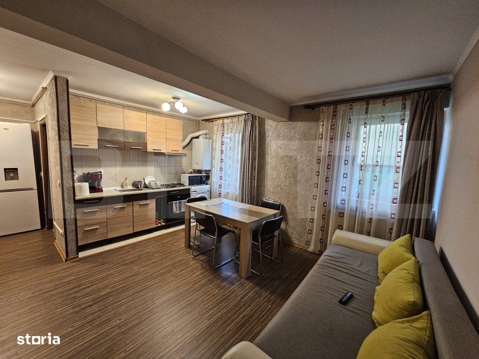 Apartament cu doua camere, utilat si mobilat, zona Florilor, 65000 eur - Imagine principală: 1/7