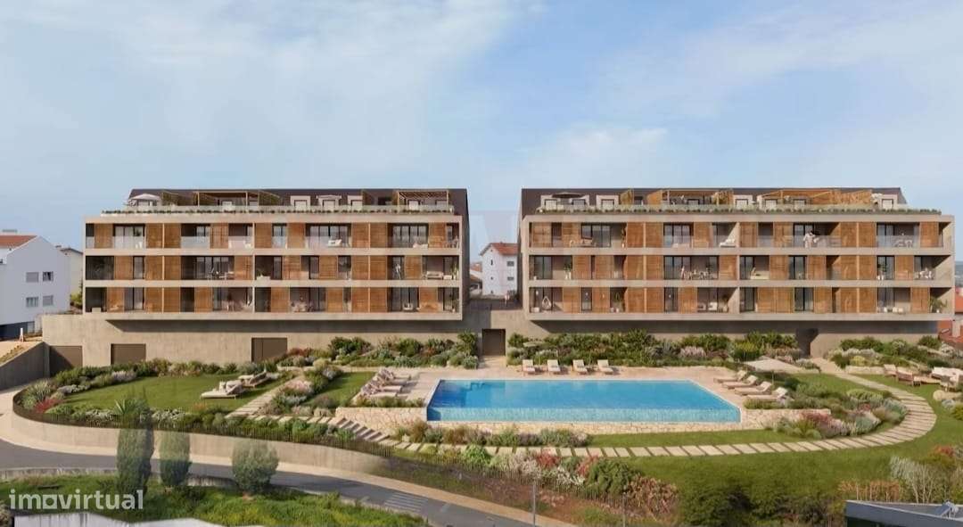 Apartamento T3 novo em Condomínio Fechado com Piscina e Vista Rio – Sa-1