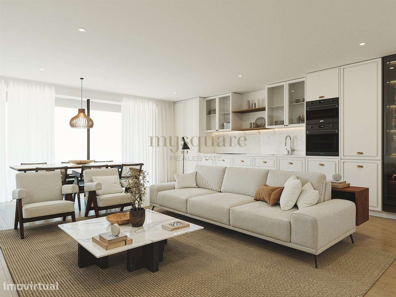 Apartamento T2 com Varanda e Garagem | Espinho - Grande imagem: 3/9