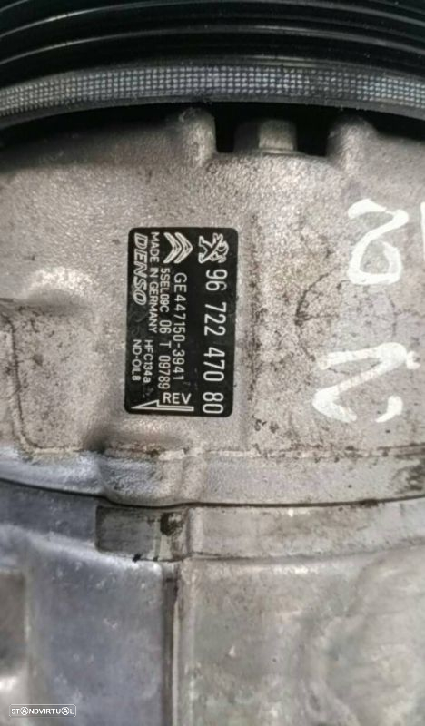 Compressor Do Ar Condicionado / Ac Citroen C3 Ii (Sc_) - 3