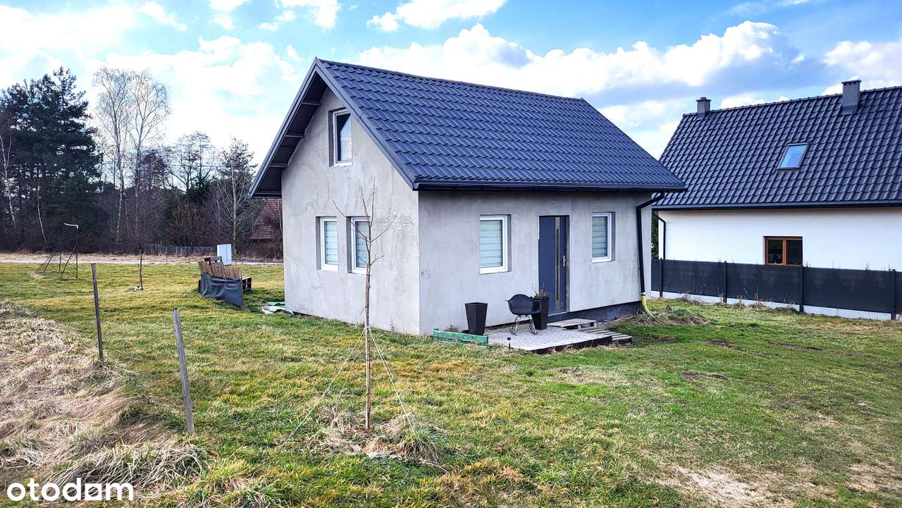 Nowoczesny domek 70 m² – caloroczny, na weekendy i pod inwestycję