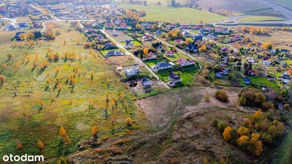 Działka budowlana 1202m2, media w drodze - Pełny obrazek: 4/14