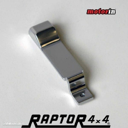 Botão de Fecho da Porta em Alumínio “Raptor 4×4” Defender - alumínio polido - 2