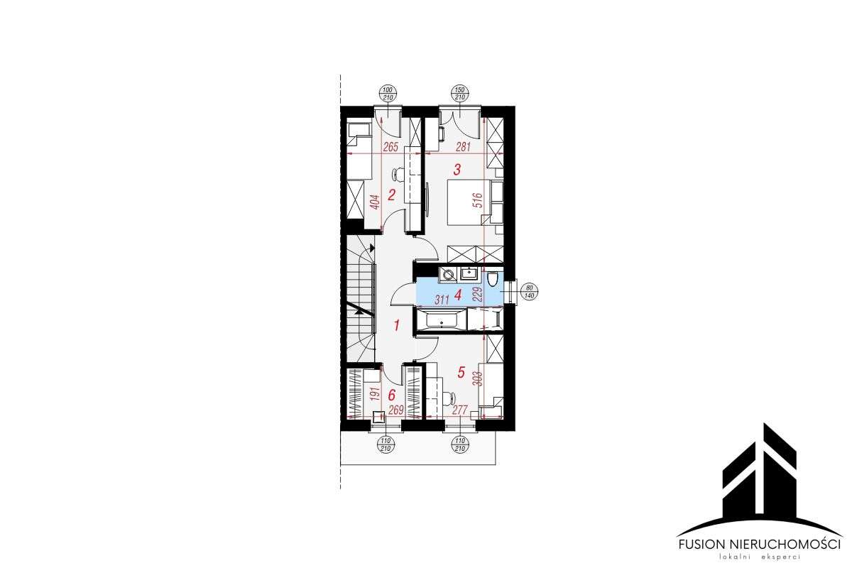 Nowoczesny bliźniak w świetnej lokalizacji | 142,6-7