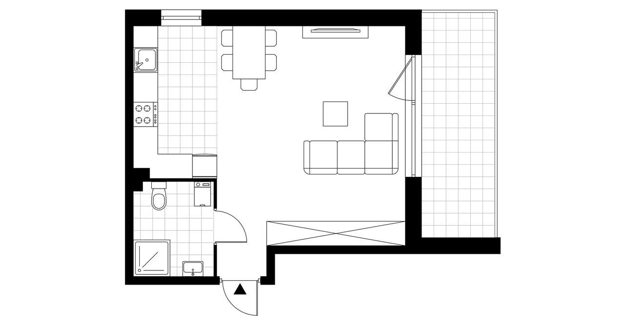 Osada Kamieniec|mieszkanie z dużym ogródkiem| A_M1 - Pełny obrazek: 4/9