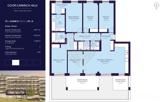 Apartamento T5 para venda-17