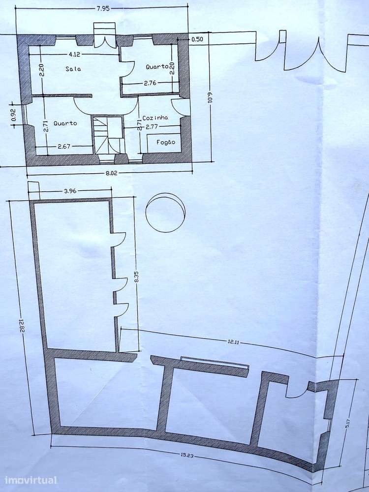 Terreno com casa e anexo para restaurar - Turquel, Alcobaça-6
