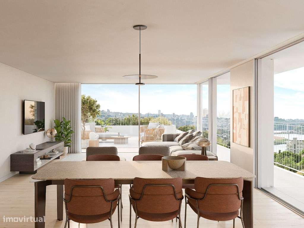 Apartamento T2 com varanda, em condomínio fechado, em Gondomar - Grande imagem: 3/57