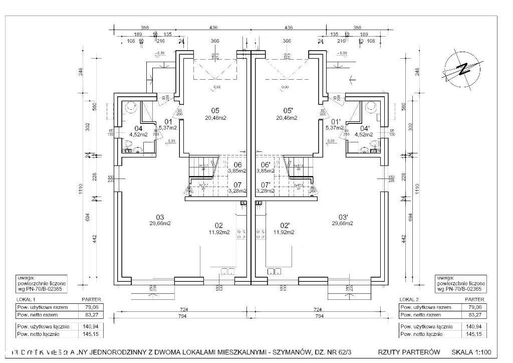 Dom w zabudowie bliźniaczej Szymanów - Pełny obrazek: 4/10