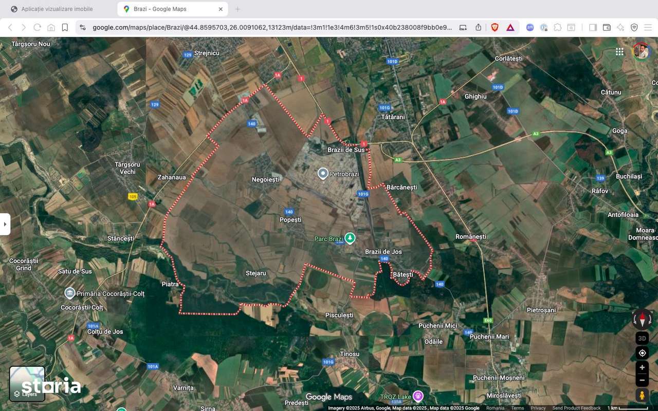 Teren Intravilan 13.582 mp Brazi Prahova-5