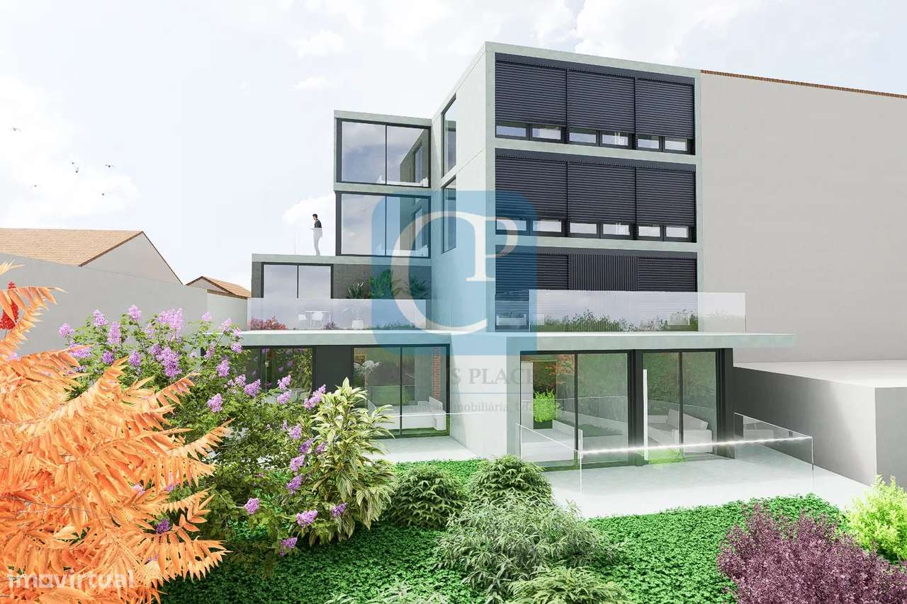 Apartamento T1 em construção no Empreendimento Campus Premium-11