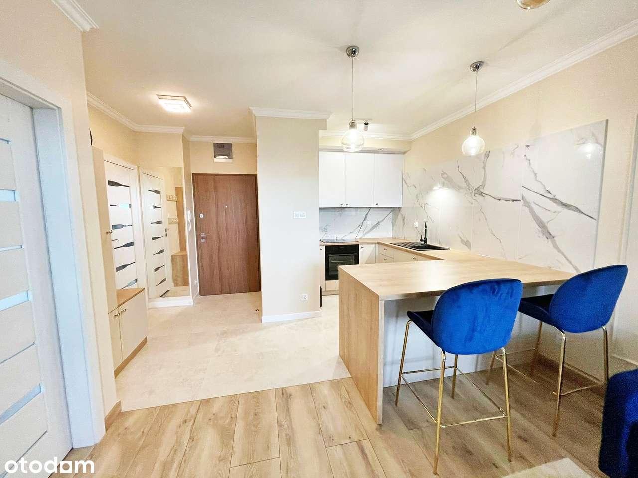 Apartament z dużym tarasem - Dwa pokoje w Centrum-4