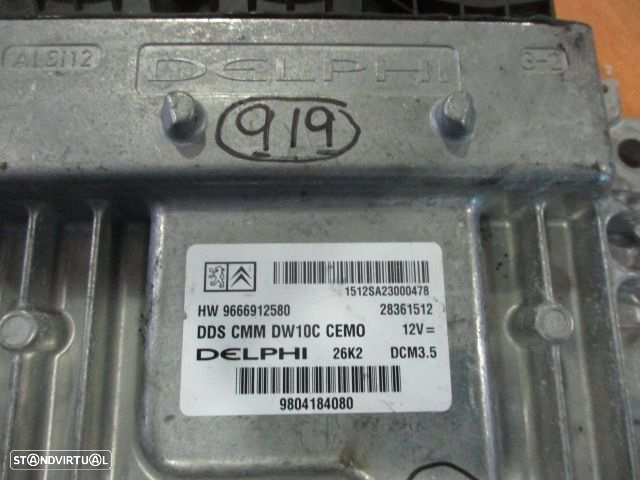 Centralina 9666912580 CITROEN DS5 2012 2.0HDI ORIGINAL CITROEN DS5 FASE 1 2013 2.0HDI 163CV 5P BRANCO ORIGINAL - 2