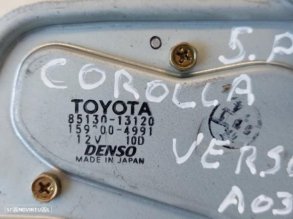 Motor Escovas / Limpa Vidros Tras Toyota Corolla Verso (Zer_, Zze12_, - 3