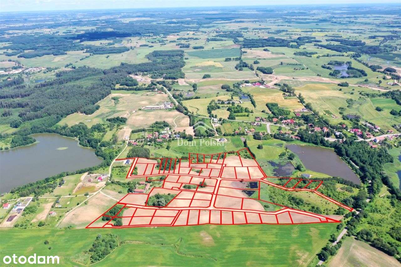 Działki budowlane, 500m jezioro, Mazury-Gąski, Vat - Pełny obrazek: 5/20