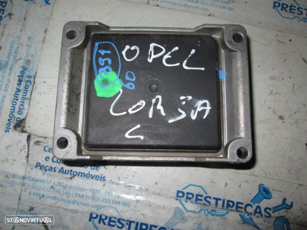 Centralina 55350552 0261207962 OPEL CORSA C 2001 1,2 OPEL CORSA C 2004 1.2I16v 75CV 5P CINZA - 2