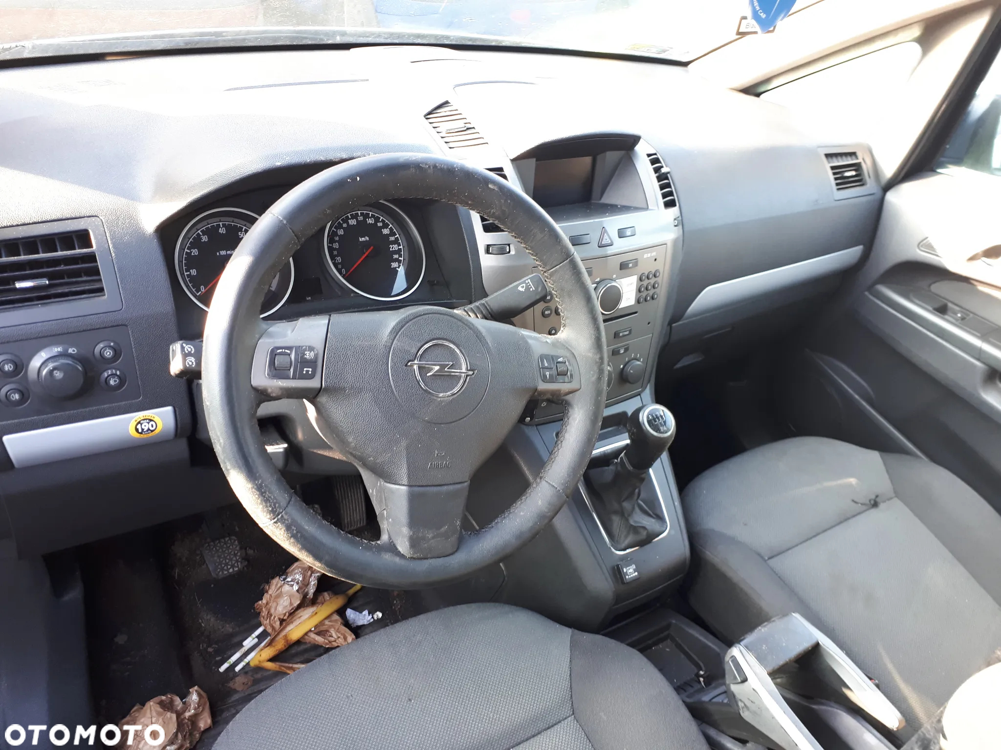 OPEL ZAFIRA B 05-08 1.8 16V ZDERZAK TYŁ TYLNY Z157 - 8