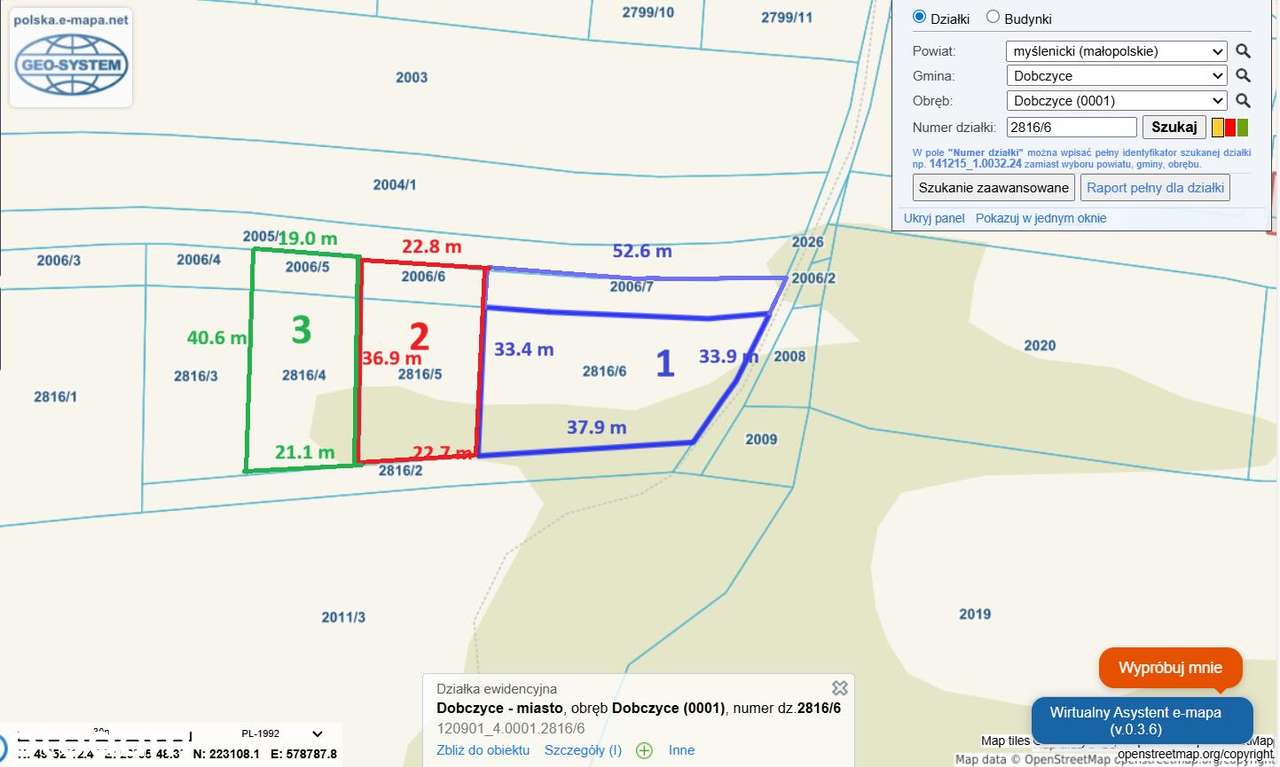 Wyjątkowa oferta działek budowlanych w Dobczycach-1
